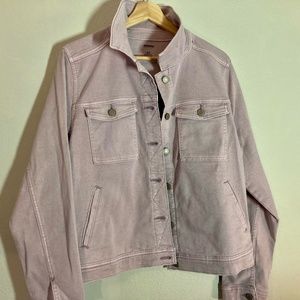 Plus Size Sonoma Goods For Life® Premium Over-Dyed Jacket/April Lavender Sz OX